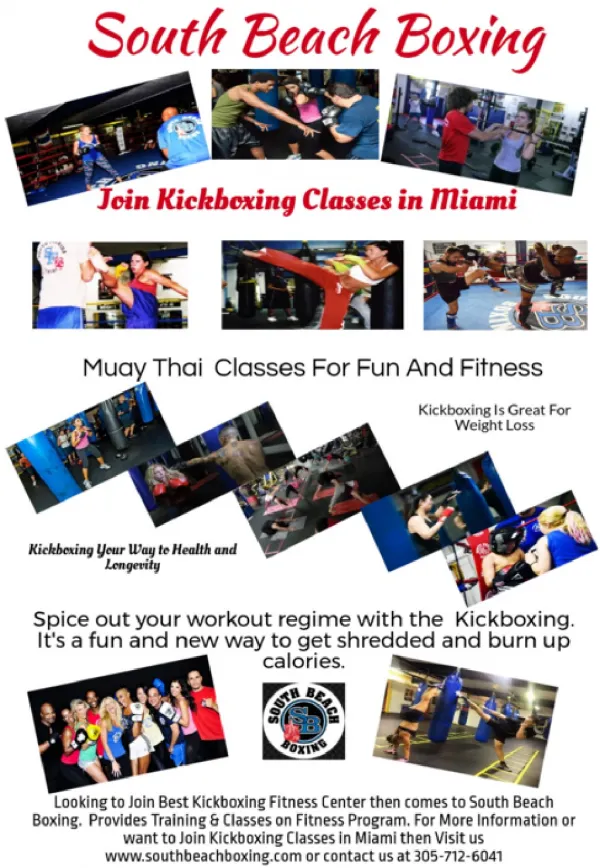 Join South Beach Boxing for Fun and Fitness