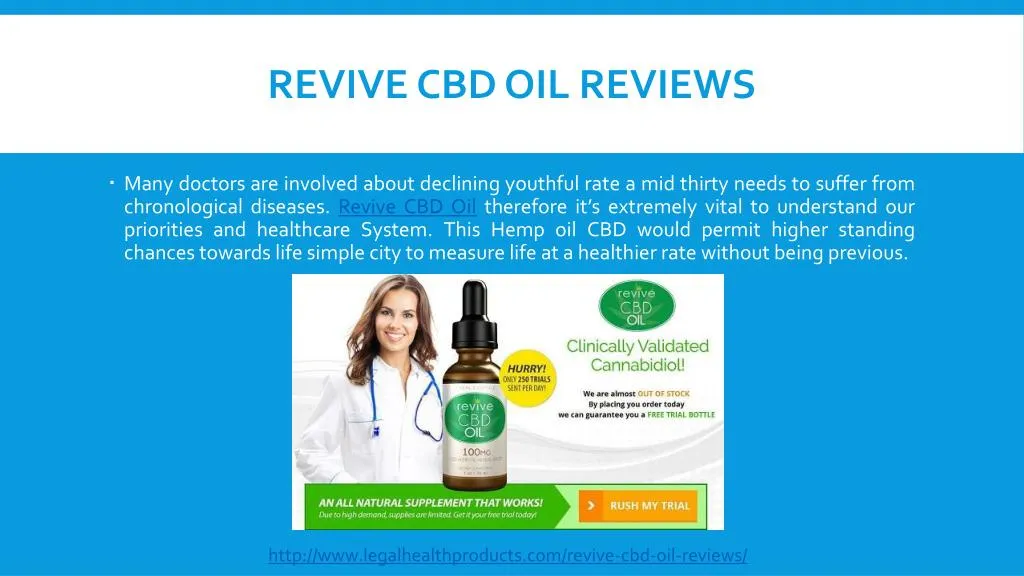 revive cbd oil reviews