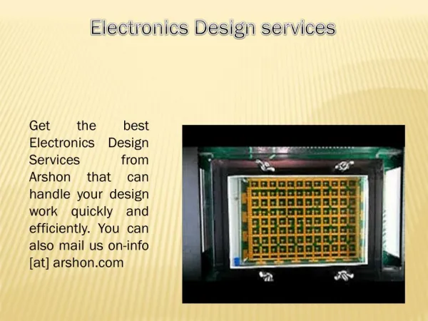 Custom Electronic Design
