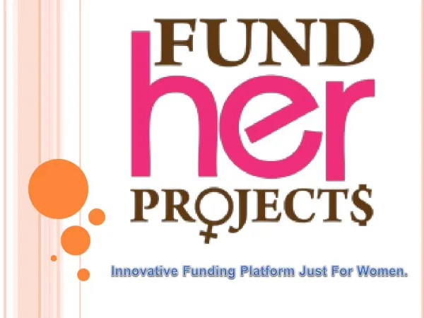 FHP - Cowdfunding Patform For Women Entrepreneurs