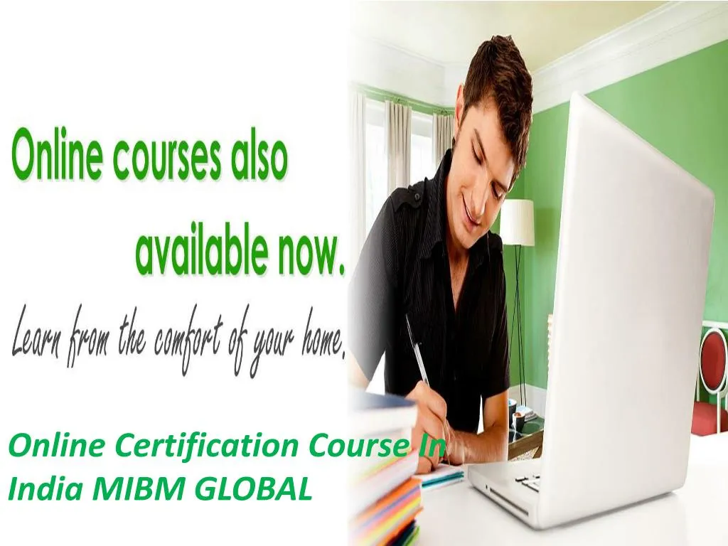online certification course in india mibm global