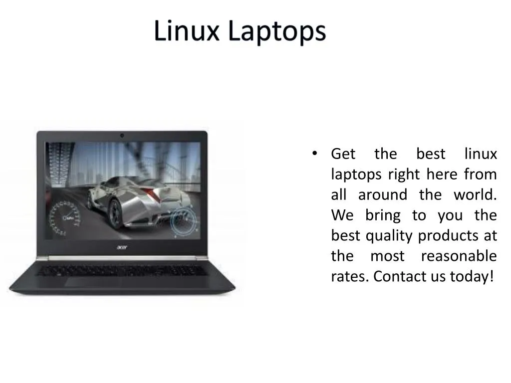 linux laptops