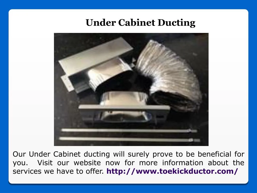 under cabinet ducting