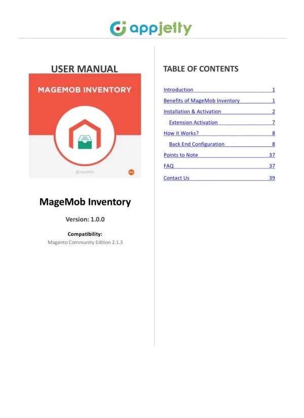 Magento 2 Inventory Management Extension