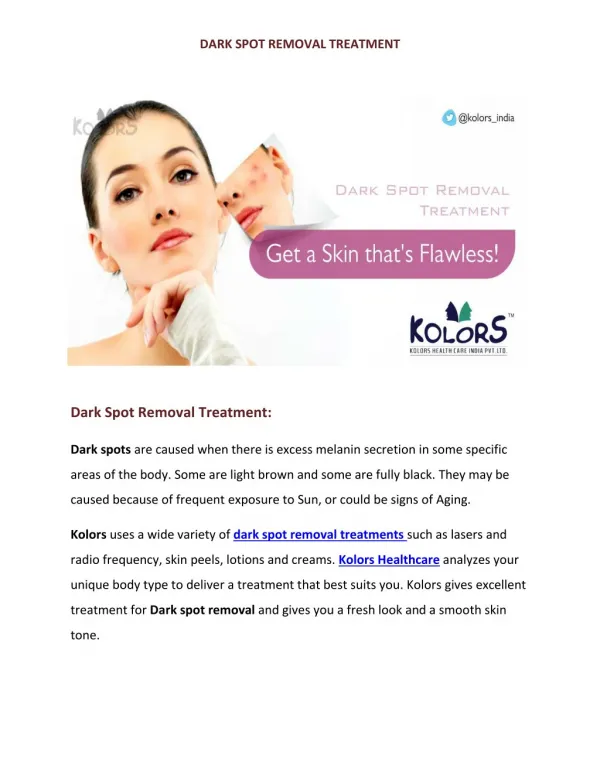 Best dark spot remover for face | best dark spot treatment | best age spot remover Treatment