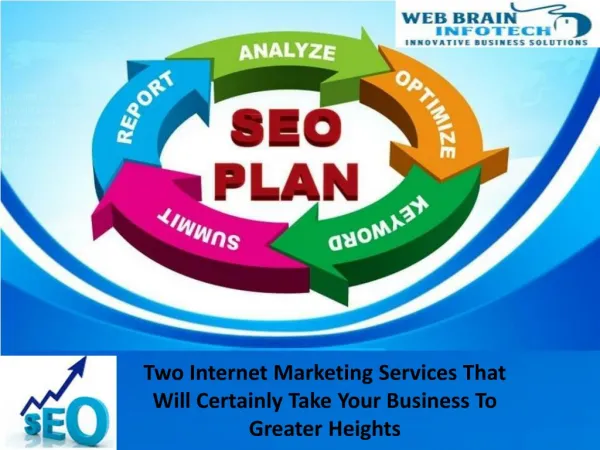 Two Internet Marketing Services That Will Certainly Take Your Business To Greater Heights