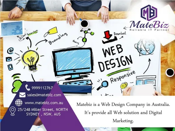 matebiz is a web design company in australia