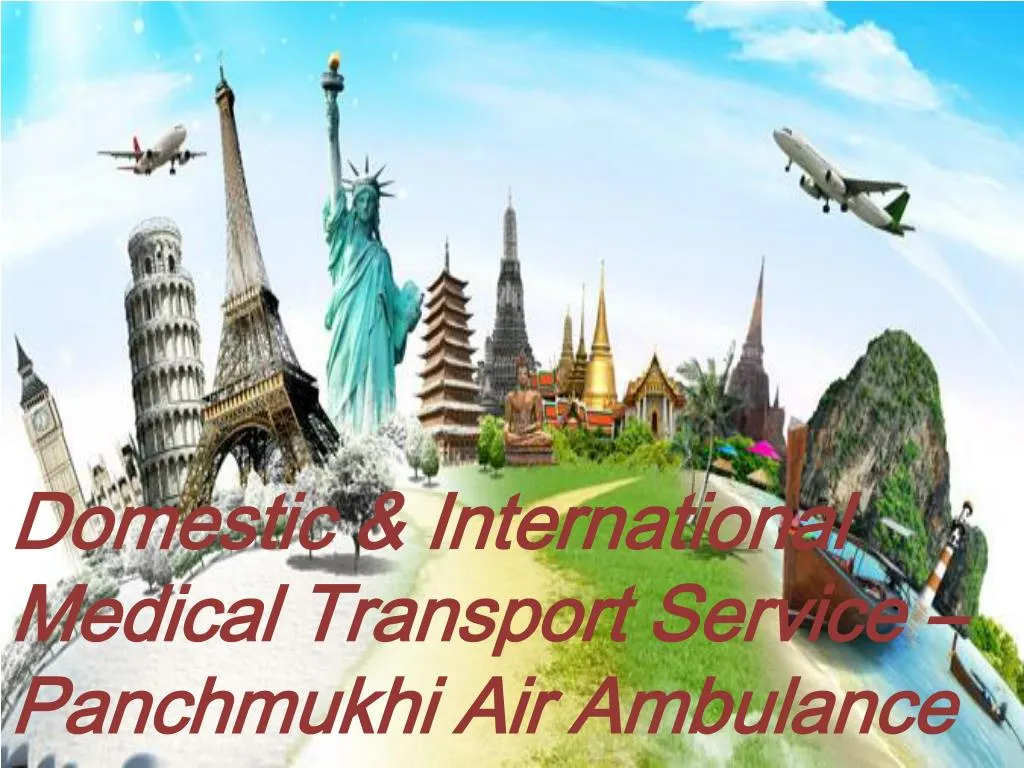 domestic international medical transport service