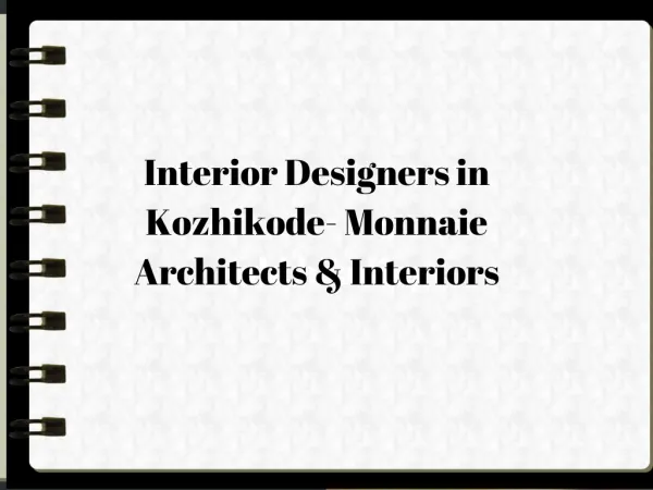 Interior Designers in Kozhikode