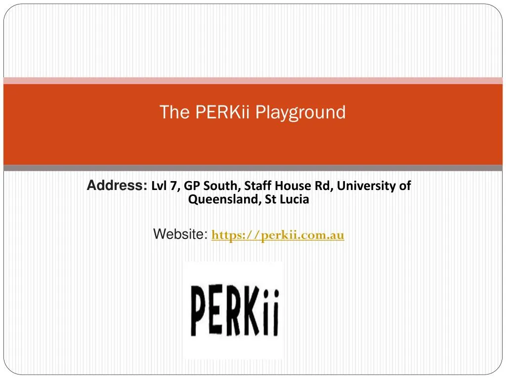 the perkii playground