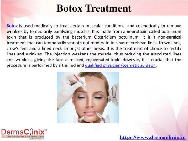 Information About Botox Treatment