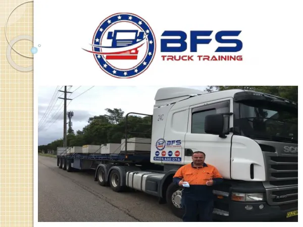 Apply for HC Licence - BFS Truck Training