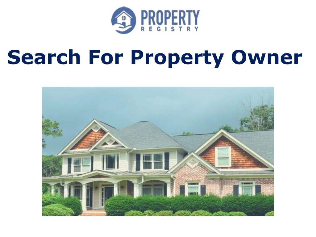 search for property owner