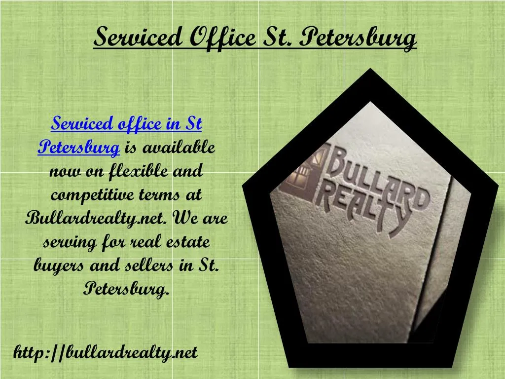 serviced office st petersburg