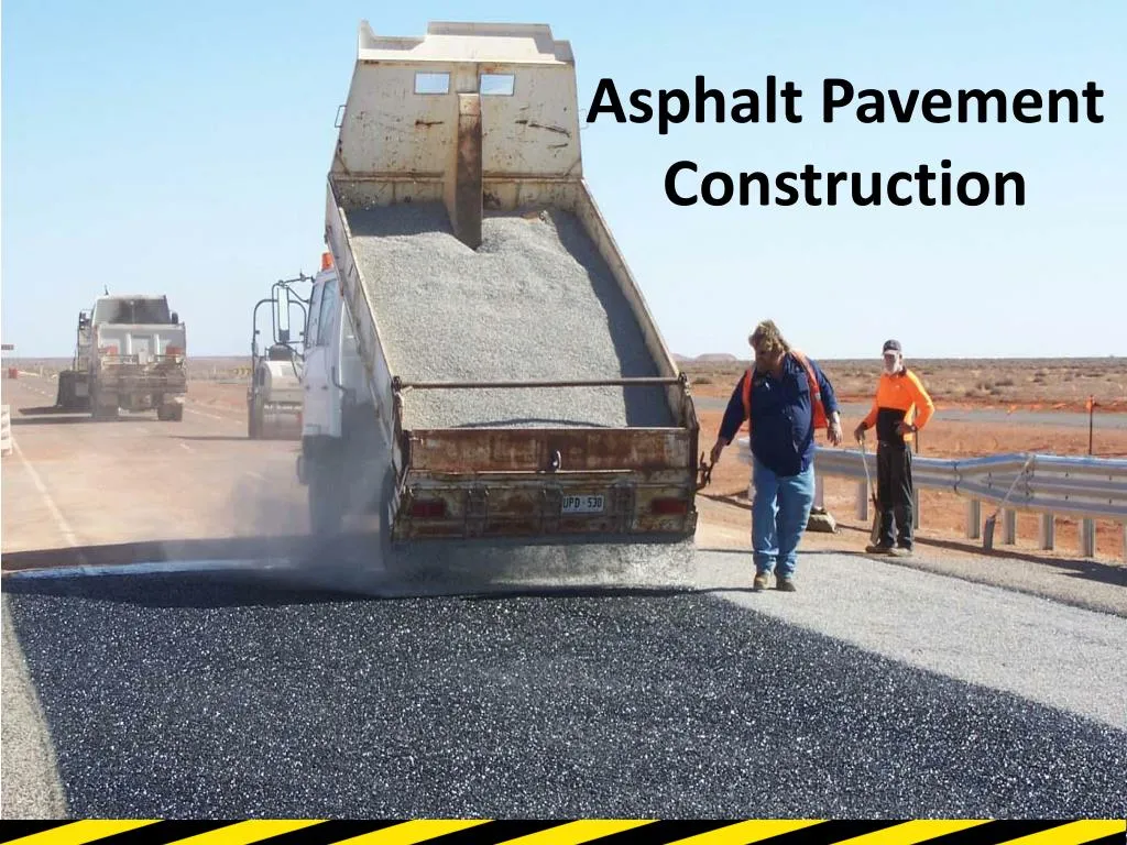 asphalt pavement construction