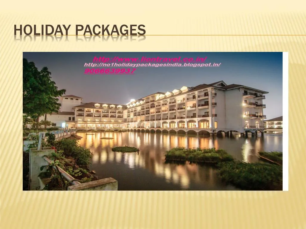 holiday packages