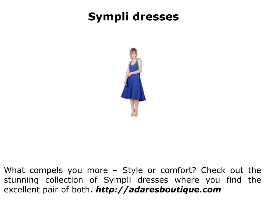 sympli dresses