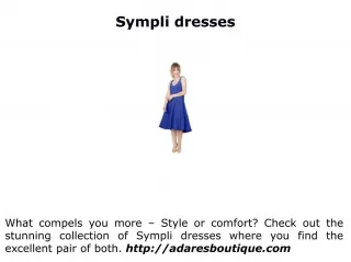 Sympli tunics - slide 1
