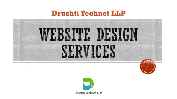 Website Design Services - Drushti Technet LLP