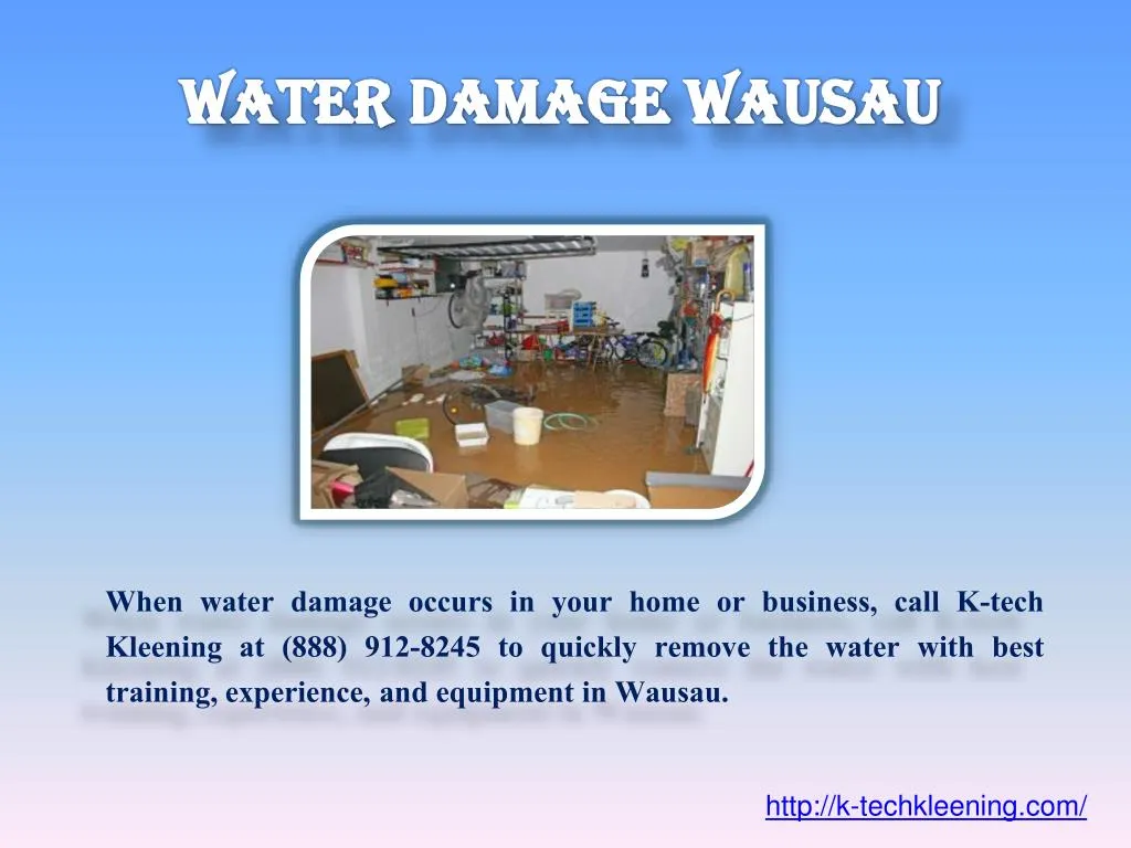 water damage wausau