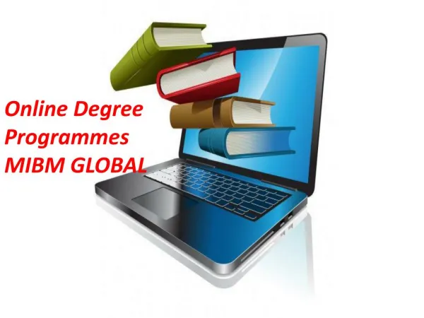 online degree programmes mibm global