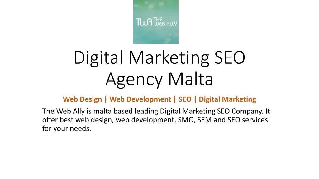 digital marketing seo agency malta