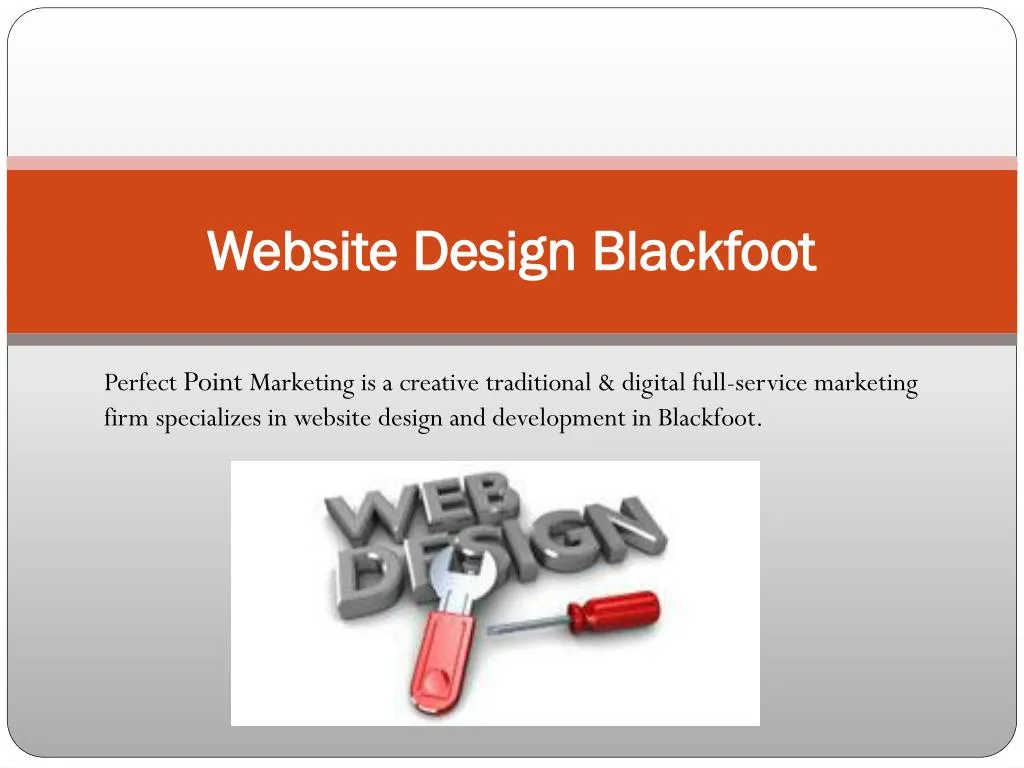 website design blackfoot