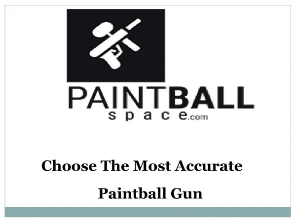 Buy Best Paintball Gun for Beginner