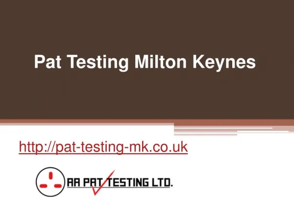 Pat Testing Milton Keynes - Pat-testing-mk.co.uk
