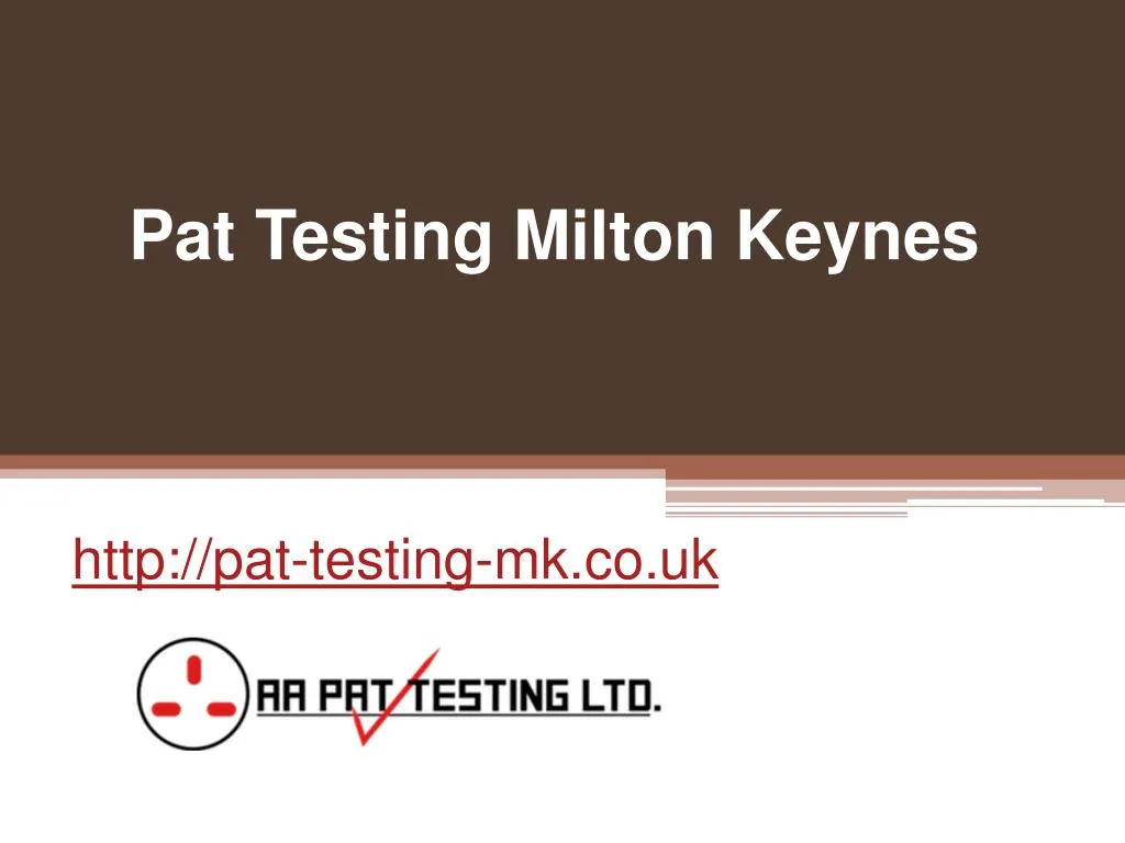 pat testing milton keynes