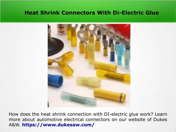 Heat Shrink Connectors Louisville Ky