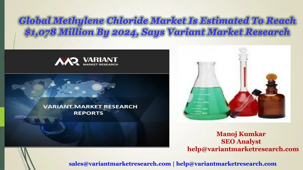 global methylene chloride market is estimated