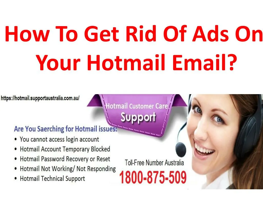 how to get rid of ads on your hotmail email