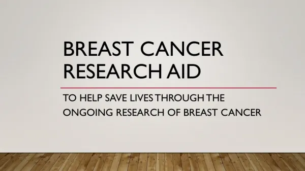 Breast Cancer charity