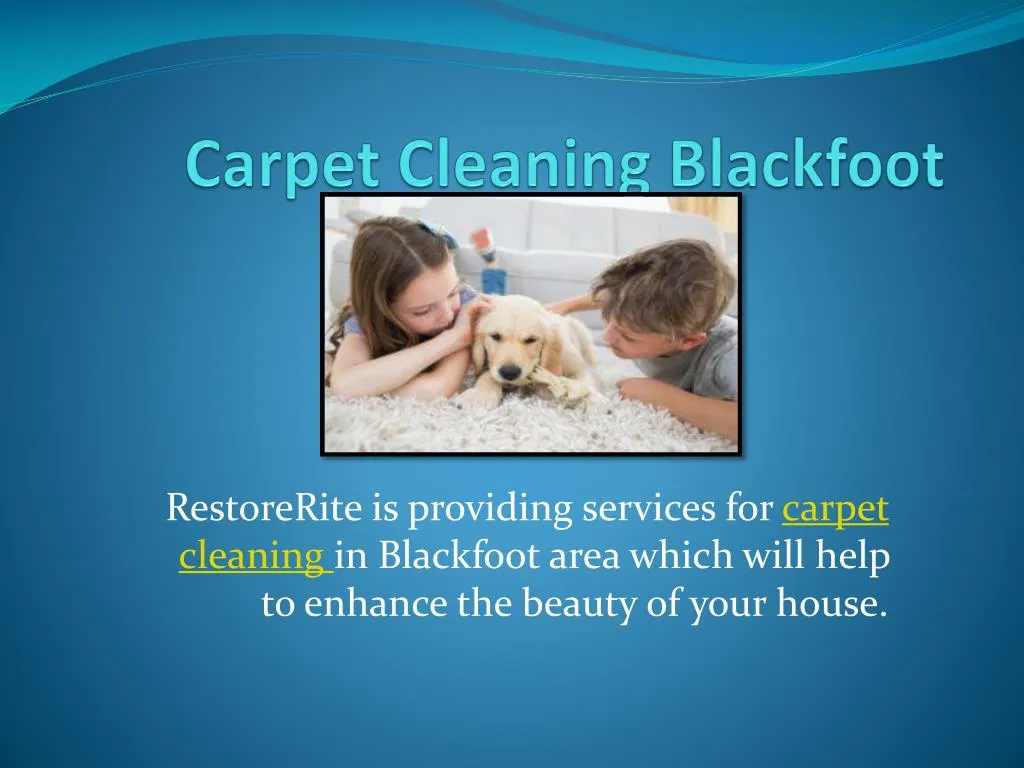 carpet cleaning blackfoot