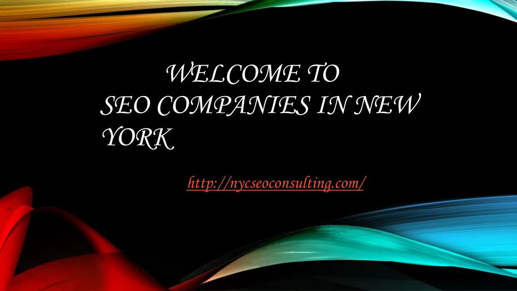 welcome to seo c ompanies in new york