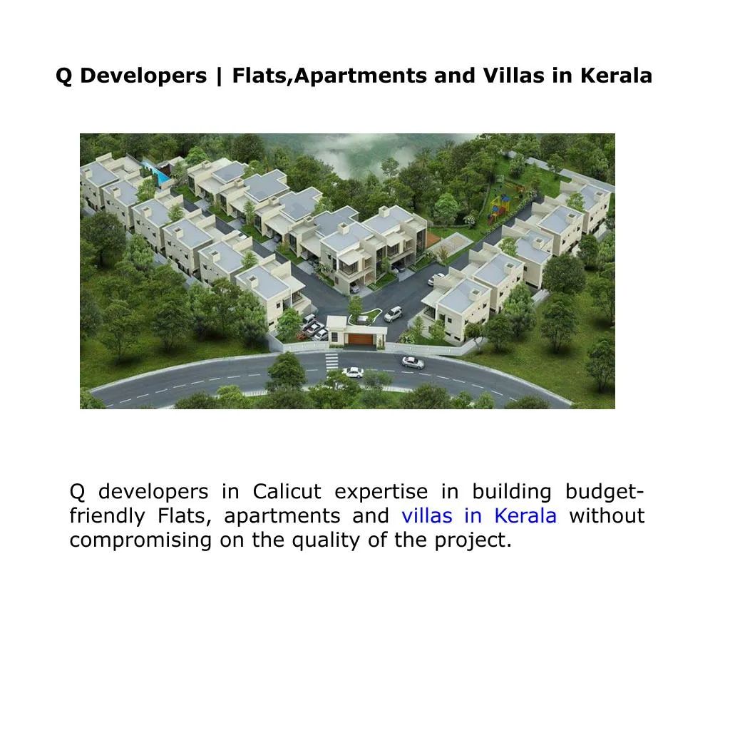 q developers flats apartments and villas in kerala