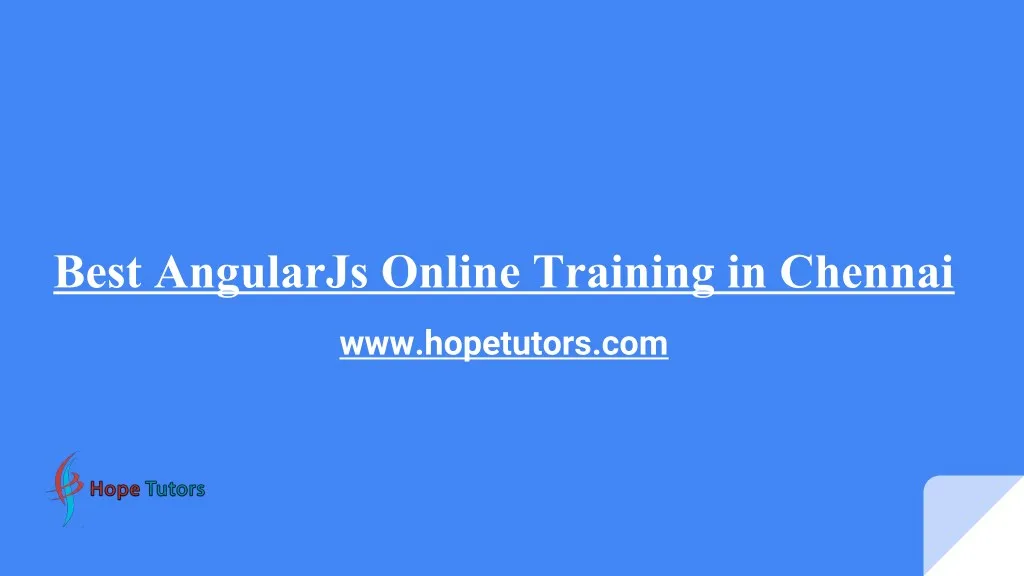 best angularjs online training in chennai