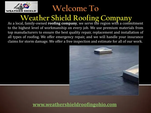 Flat Roofs in Dayton, OH
