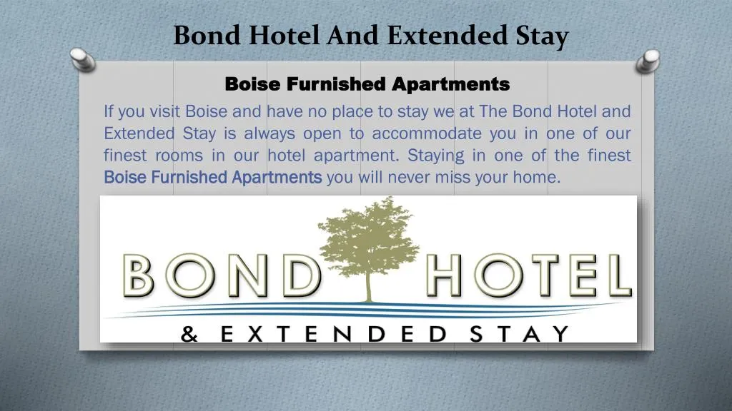 bond hotel and extended stay