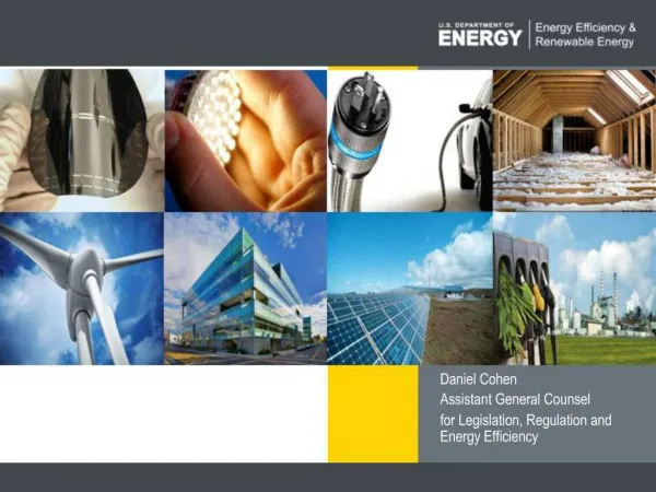 Energy Efficiency and Renewable Energy in the United States