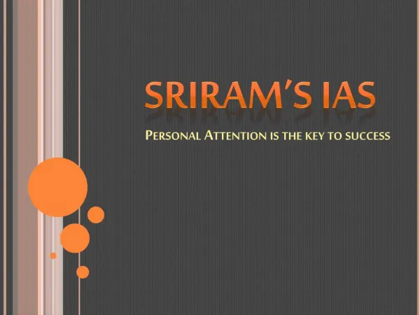 Sriram IAS