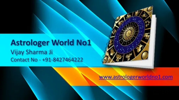 Astrologer world no1 - Vijay sharma ji