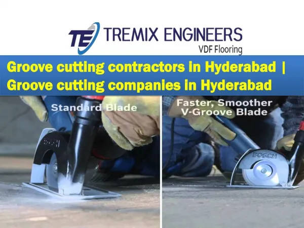 Groove cutting contractors in Hyderabad | Groove cutting companies in Hyderabad