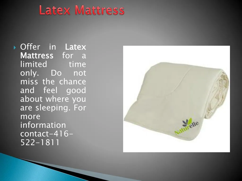 latex mattress