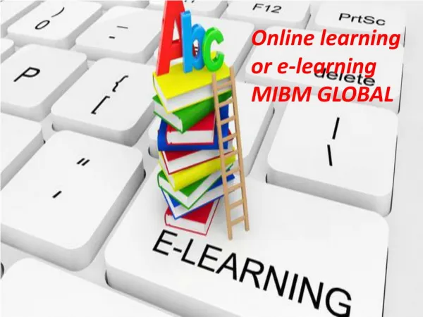Online learning or e-learning has turned in to a charmer in the previous few years.