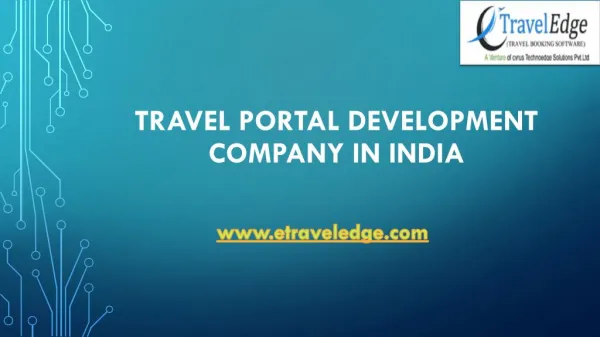 Online travel booking software service in India