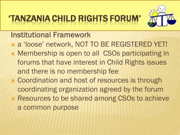 Tanzania Child Rights Forum