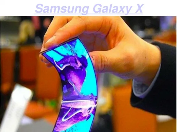 Samsung Foldable Smartphone