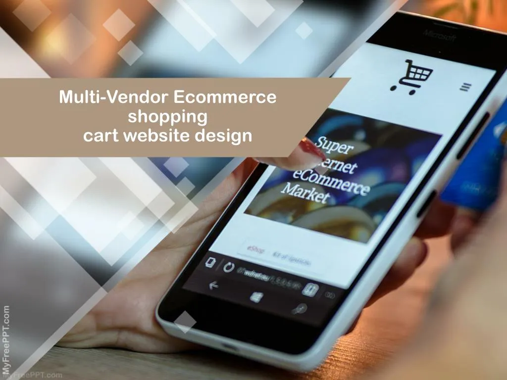 multi vendor ecommerce shopping cart website design